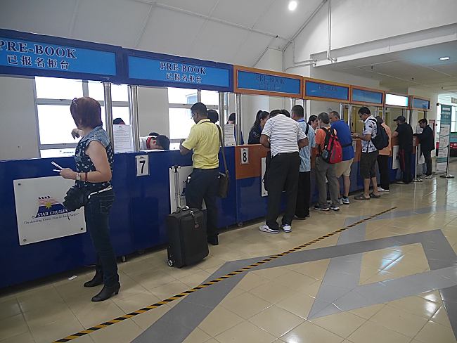 Star Cruise Check In Counter