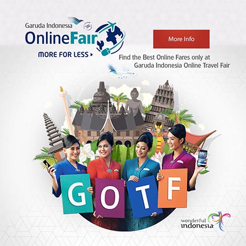 【GARUDA INDONESIA】ONLINE TRAVEL FAIR