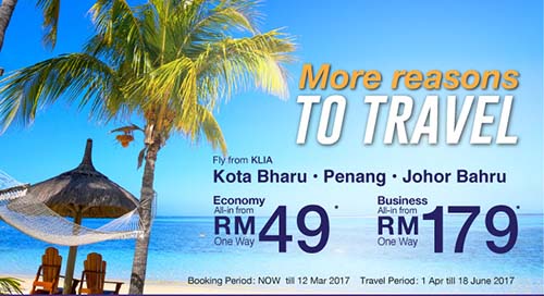 【MALINDO AIR】MORE REASONS TO FLY WITH MALINDO FARES FROM RM49!