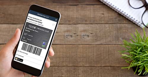 【QATAR AIRWAYS】NEW DIGITAL MEMBERSHIP CARD